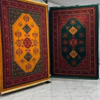فرش سه ترنج قشقایی در سه رنگبندی ۱۲و۹و۶ متری