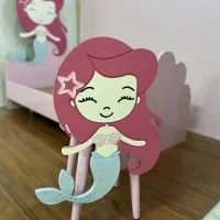 تخت نوجوان پری دریایی و میزارایش و رگال دخترونه