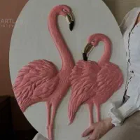 تابلو رنگ روغن برجسته