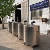 پاتیل صنعتی ۵۰۰ لیتری - پاتیل پخت رب، شیر، سمنو