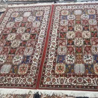 دو تخته فرش دست بافت خشتی چالشتری 5 متری