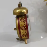 ساعت کوکی ملیله سه ستاره المانی قدیمی انتیک حدنو|کلکسیون اشیاء عتیقه|تهران, شریف‌آباد|دیوار