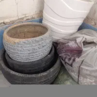 گلدان سفالی