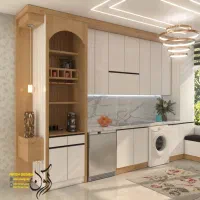120متر/3خوابه/فول امکانات/استخردار/سالن پرده خور