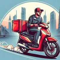 استخدام پیک موتوری