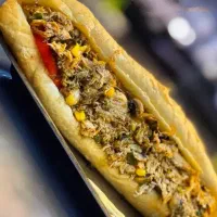 ساندویچ گوشت و مرغ و هات داگ و... هم اضافه کردیم