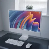 فروش فوری ای مک آیمک imac 2021 m1 همراه موس کیبورد