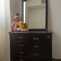 سرویس خواب دو نفره جنس چوب فروش ب دلیل نداشتن جا