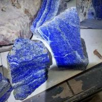 گوهر سنگ لاجورد آبی جواهری ارزان