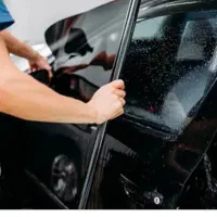 نصب شیشه دودی ضد خش