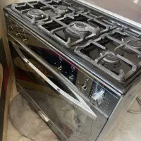 اجاق از طرح فر لعاب  پنج شعله