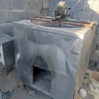 خامه گیر و مشک و پاتیل شیر جوشاندن