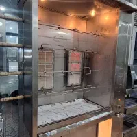 مرغ بریان حرفه ای گرم کن دار