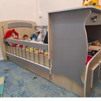 تخت خواب دومنظوره بسیار تمیز