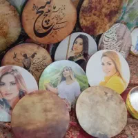 دف دایره زنجیر دار عکس دار تمپو کالیمبا روز دختر