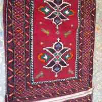 یک جفت پشتی دستبافت