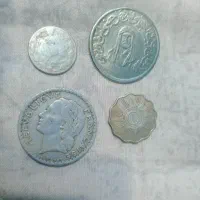 چهار عدد سکه قدیمی
