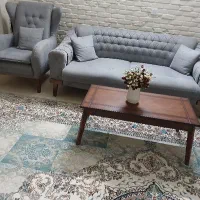 یک دست مبلراحتی ۸ نفره در حد نو|مبلمان خانگی و میز عسلی|شاندیز, |دیوار