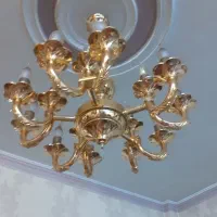 فروش لوستر برجی دوعدد ۵شاخه ۱۵شعله