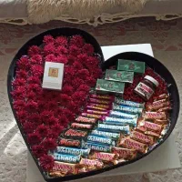باکس مخمل قلبی