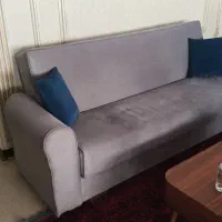 مبل تختخواب شو چهارنفره با باکس جادار