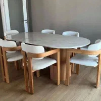 میز غذا خوری صفحه حلالی