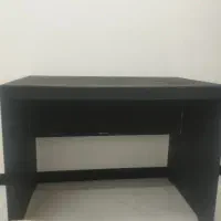 میز تحریر و کامپیوتر و مطالعه چوبی مشکی در حد نو