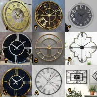 تولیدی ساعت دیواری فلزی مدل آراد مدرن شیک جهیزیه