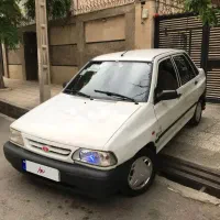 پراید صبا صندوقدار دوگانه سفید فنی عالی