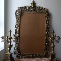 آینه و شمعدان