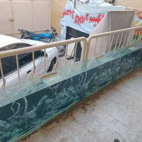 آکواریوم شیشه یک سانت
