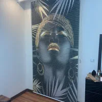 تولید انواع پرده زبرا به طرح دلخواه