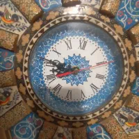 ساعت دیواری منبت کاری