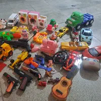 اسباب بازی بچه گانه در حد نو