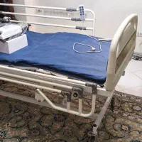 تخت سه شکن برقی + تشک طبی