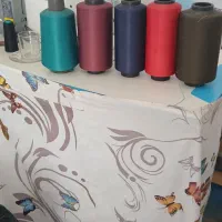 نخ رنگی