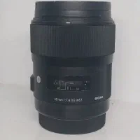 لنز ۳۵ سیگما کانن sigma canon
