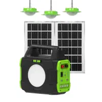 پکیج خورشیدی GD Plus  c77/برق اضطراری+شارژ موبایل