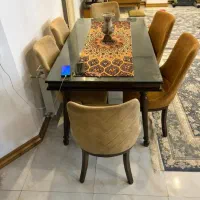 میز و صندلی ناهار خوری ۶ نفره سالم