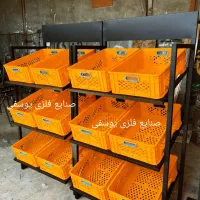 تولیدی میز دخل پا چال میز میوه فروشی استند