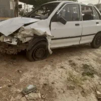 پراید مدل ۸۷ تصادفی