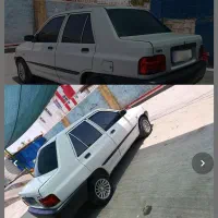 ماشین پراید مدل ۹۶بدونه رنگ معاوضه با۴۰۵دارم