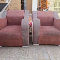 مبل راحتی۷نفره طوسی کالباسی