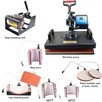 دستگاه حرارتی۸کاره نو،سابلیمیشن اصل