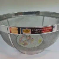 صافی استیل سبد استیل  و ملاقه روغن