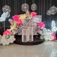 بادکنک آرایی و گل آرایی اجاره دکور تولد عقد نامزدی