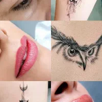 آموزش و  اجرای تتو بدن و آرایش دائم