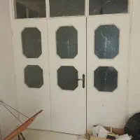 درب چوبی بین اتاق ۲متر در ۲ونیم