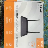 مودم روتر adsl/vdsl n300 dlink دی لینک