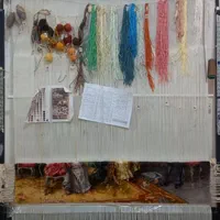 تابلو فرش شاعر جوان